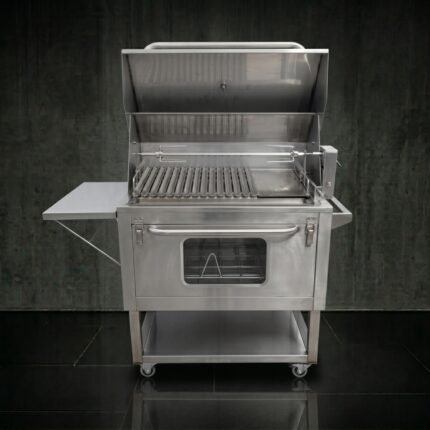 Caja china y parrilla con tapa